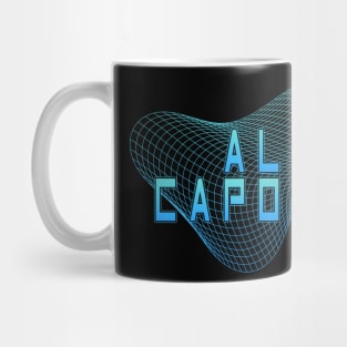 Geometric Line Al Capone Mug